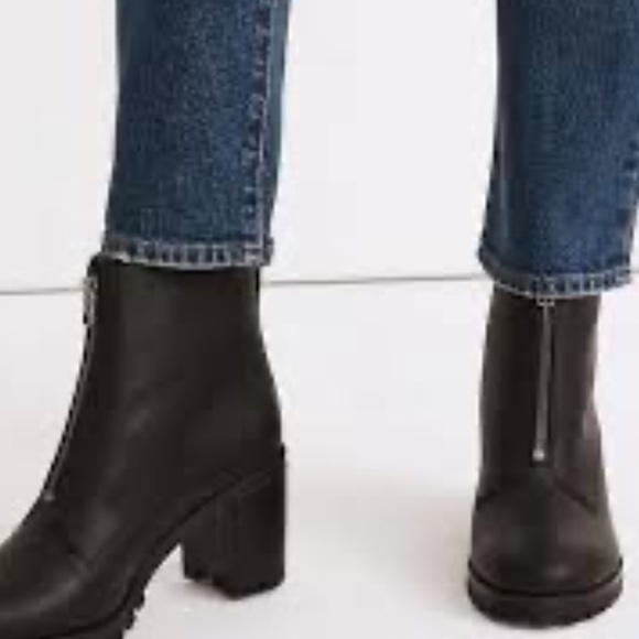 Madewell Alyce Zip Front Lugsole Boot - Picture 3 of 12